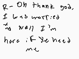 Drawn comment by T.G BlⒶstR