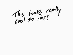 Drawn comment by noel