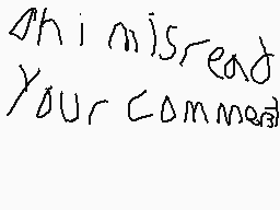 Drawn comment by ProtoToast