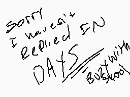 Drawn comment by BenDrowned