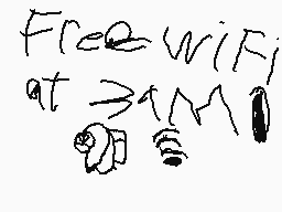 Drawn comment by Luigi17
"Free WiFi at 10:45"