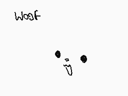 Drawn comment by ♥ミッツィちゃん♥
"Woof"