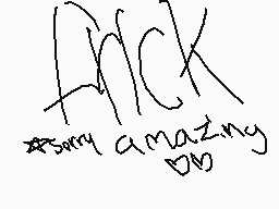 Drawn comment by ☆yuko☆
"Arick *very amazing*"