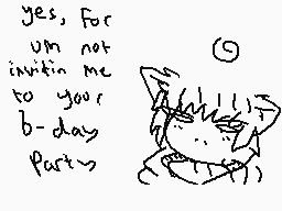 Drawn comment by Vex