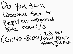 Drawn comment by Tronic