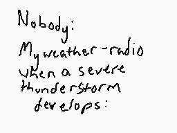 Drawn comment by SlvrKnight