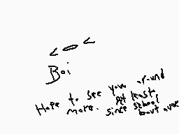 Drawn comment by God