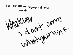 Drawn comment by McPeaches