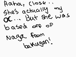 Drawn comment by Zモsane