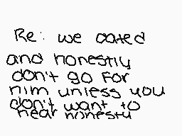 Drawn comment by mercury