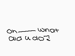 Drawn comment by mercury