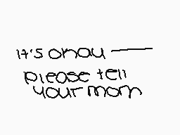 Drawn comment by mercury