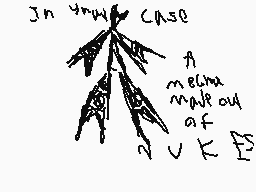 Drawn comment by SilyElixir
"In your case a melena made out of X FS"