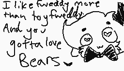 Drawn comment by Freddy±