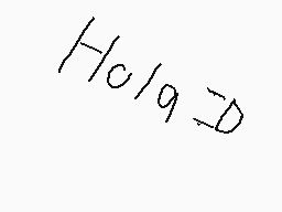 Drawn comment by Andre UwU♥
"H0/9=D"