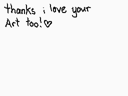 Drawn comment by RedNoctali
"thanks i love your Art too!"