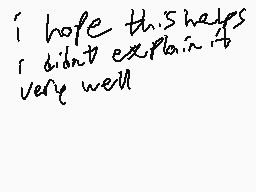 Drawn comment by mvm