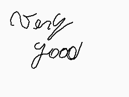 Drawn comment by Alan Manso
"Very good"