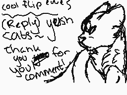 Drawn comment by CraigyDeer
"cool flip eves (Reply) yesn cats~ thank you for your comment!"