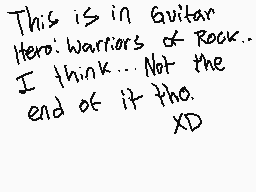 Drawn comment by ×SilvWolf™