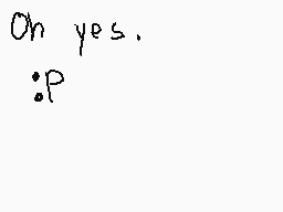 Drawn comment by ×SilvWolf™