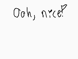 Drawn comment by Arirang➕
"Ooh, nice!"