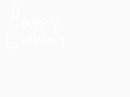 Drawn comment by ☆¢hⒶwFUⓁ™★
"Happy birthday!"