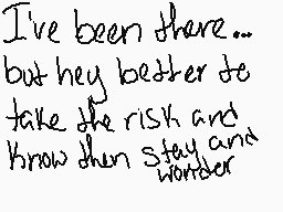 Drawn comment by GhostVale