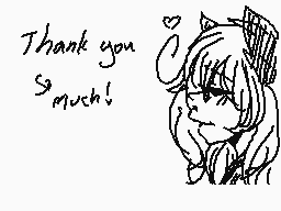 Drawn comment by Sukichi D.
"Thank you much!"