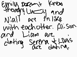 Drawn comment by lala