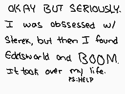 Drawn comment by KylerInv.