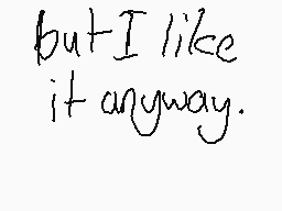 Drawn comment by Cream