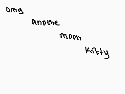 ζωγραφισμενο σχολιο του χρηστη Moon•Kitty
