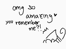 Drawn comment by やⓇettyらkⓎ★