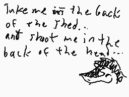 Drawn comment by RickSergal