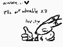 Drawn comment by RickSergal
"awww...❤️ Ellie.ext.adorable x3 luvity"