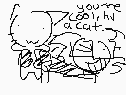 Drawn comment by Redward
"you're cool, hv a cat."