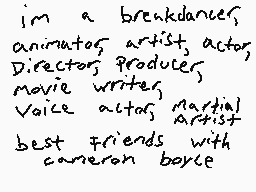 Drawn comment by ⒶCW™[mike]