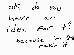 Drawn comment by MICHⒶEL