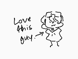 Drawn comment by Charles
"Love this guy->"