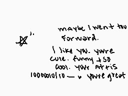 Drawn comment by Alexx