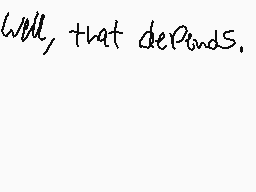 Drawn comment by WolfyBlaze