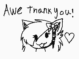 Drawn comment by Aquamarine
"Awe thank you!"