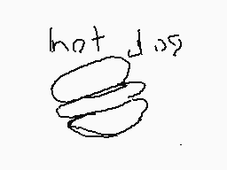 Drawn comment by Jaxson
"hot dog"