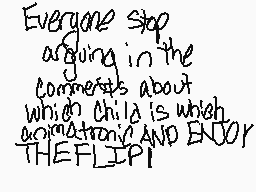 Drawn comment by FlipGirl♥