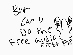 Drawn comment by sora10x