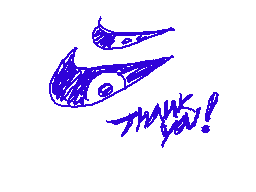Drawn comment by neoeo
"thank you!"