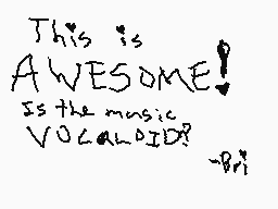 Drawn comment by Brianna♥♥♥