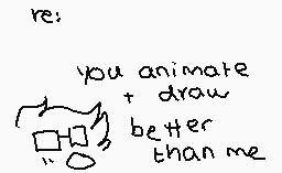 Drawn comment by cottonball