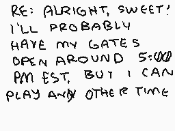 Drawn comment by hoodlum